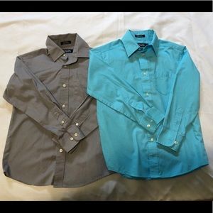 BOYS CHAPS SHIRTS SIZE 8